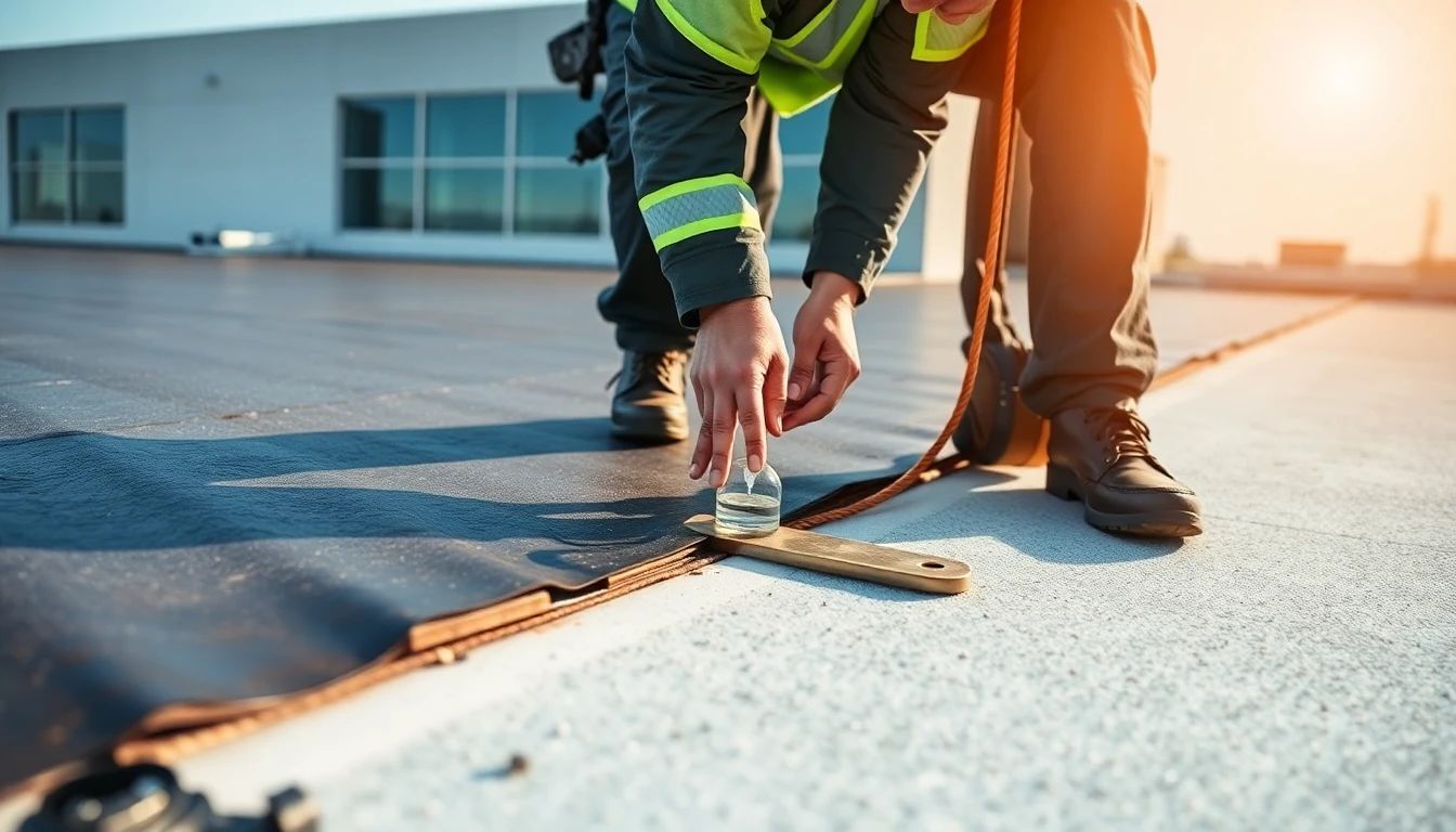 Flat roof repair
